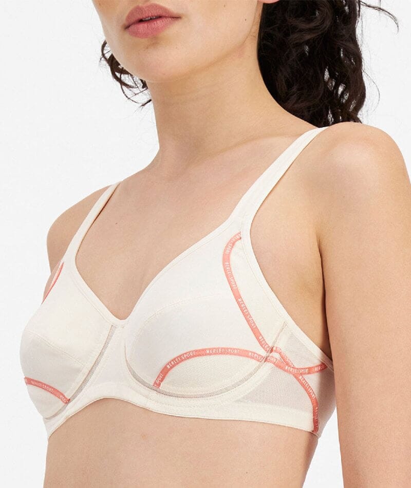 Berlei Electrify Underwire 2 Pack Sports Bra - Snow Blossom/Charcoal Bras