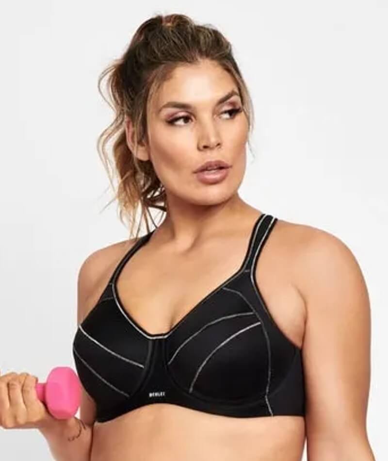 Berlei Full Support Sport Underwire Bra - Black Bras