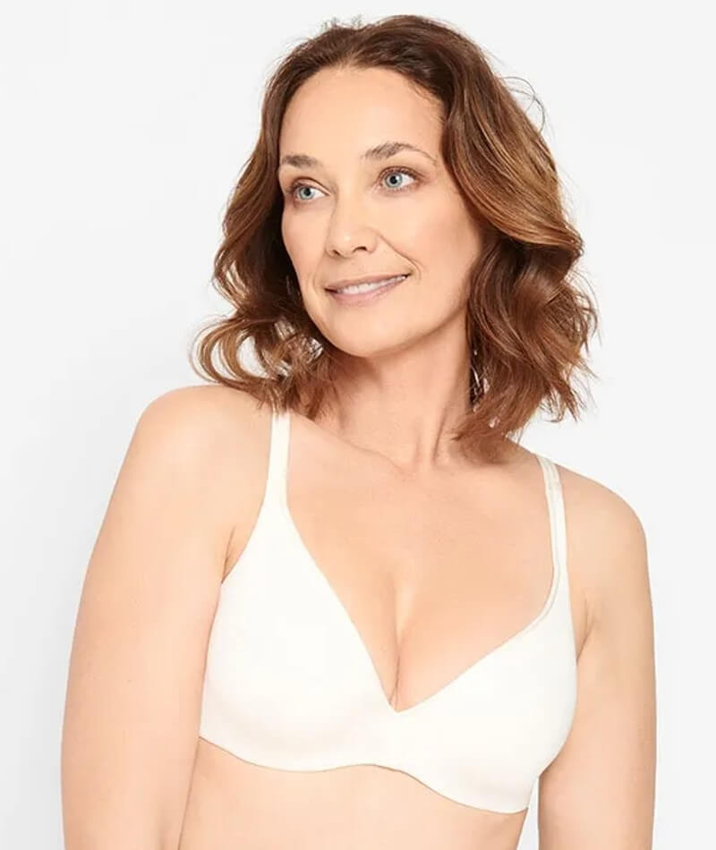 e Soft-Cup Bra Ivory 36C