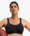 Berlei Pro Elite Contour Crop Sports Bra - Black Bras