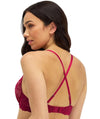 Temple Luxe by Berlei Lace Level 1 Push Up Bra - Persian Red Bras