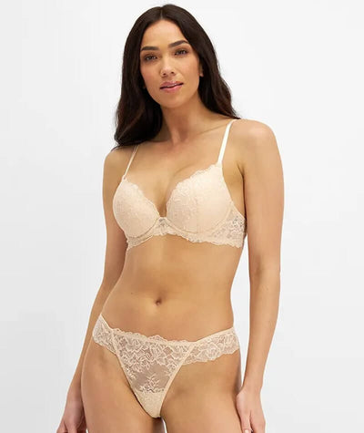 Temple Luxe by Berlei Lace Level 2 Push Up Bra - Nude Bras