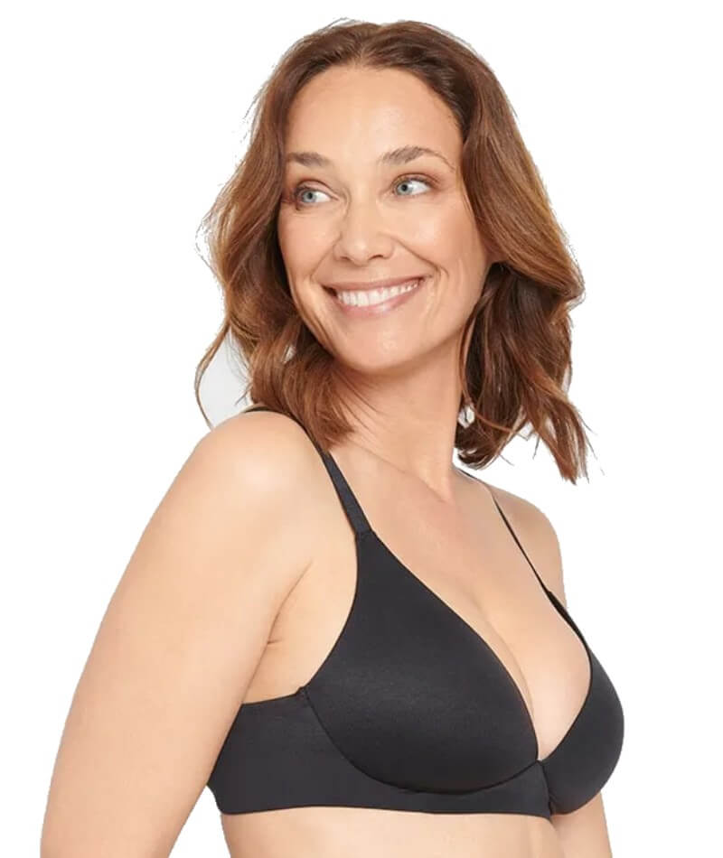 Berlei Life Maternity Active Wire-free Crop Top Bra - Black - Curvy Bras