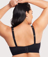 Bramour Lexington Lace Plunge Bralette - Black Bras