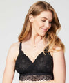 Cake Maternity Chantilly Nursing DD-F Cup Bralette - Black Bras