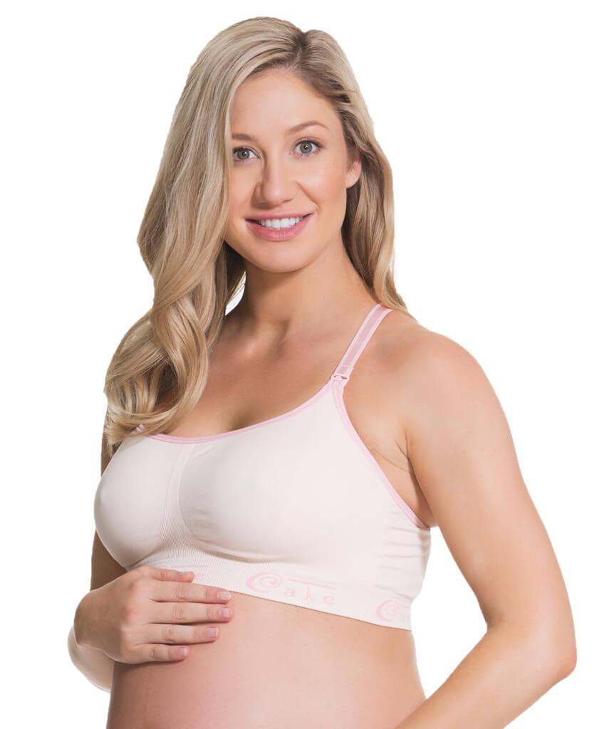 Cake Maternity Cotton Candy Seamless Sleep & Yoga Nursing Bra - Blush Bras