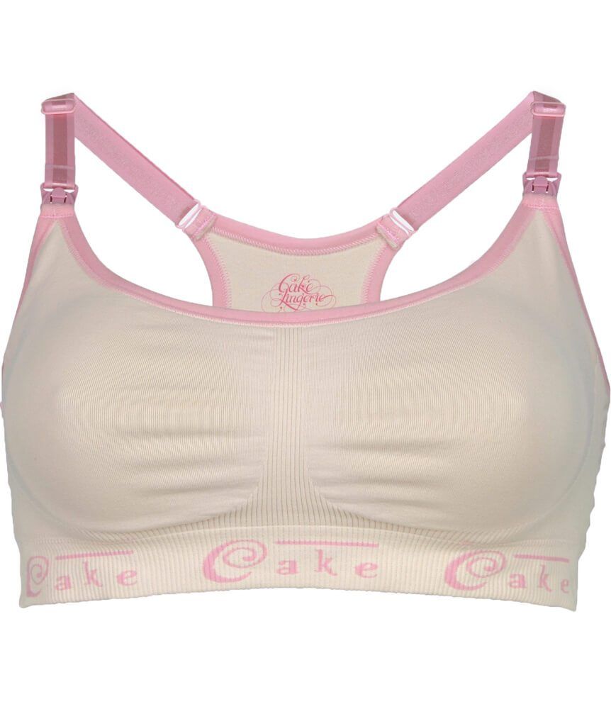 Cake Maternity Cotton Candy Seamless Sleep & Yoga Nursing Bra - Blush Bras