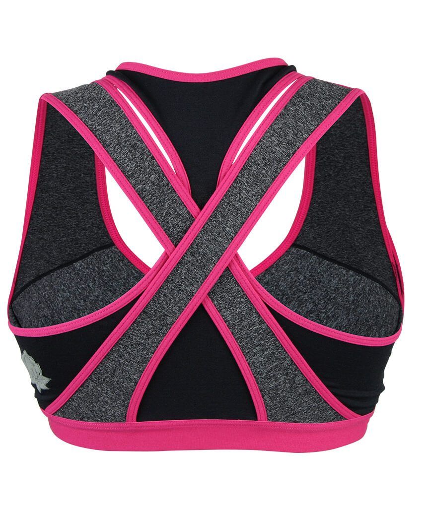 Cake Maternity Lotus Yoga & Hands Free Pumping Bra - Fuchsia Bras