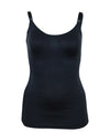 Cake Maternity Toffee Shaping Seamless Nursing Tank - Black Sleep / Lounge