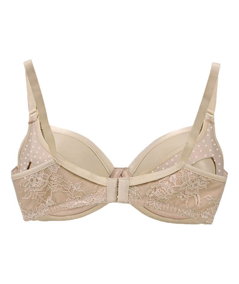 Cake Maternity Waffles 3D Spacer Contour Flexi Wire Nursing Bra - Nude Bras