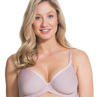 Cake Maternity Waffles 3D Spacer Contour Flexi Wire Nursing Bra -  Oyster Pink
