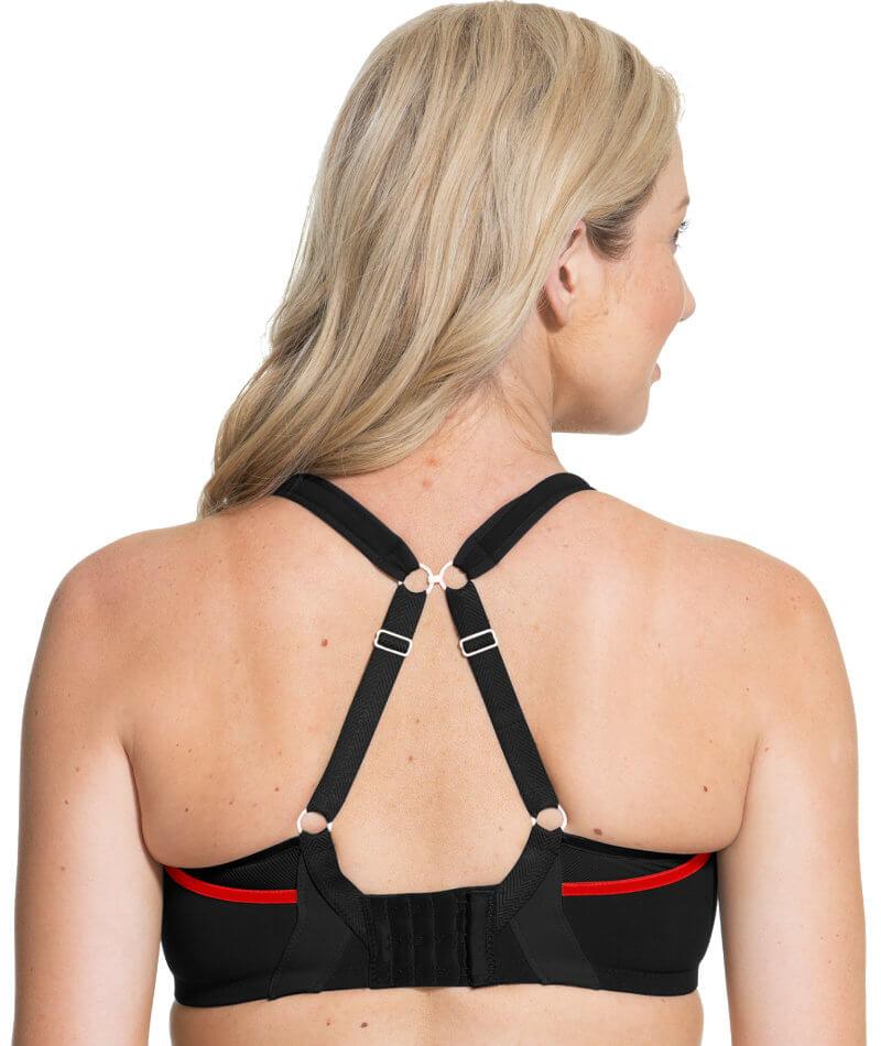 Cake Maternity Zest Flexi Wire High Impact Maternity & Nursing Sports Bra - Black Bras