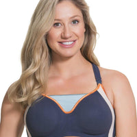 Cake Maternity Zest Flexi Wire High Impact Maternity & Nursing Sports Bra - Navy