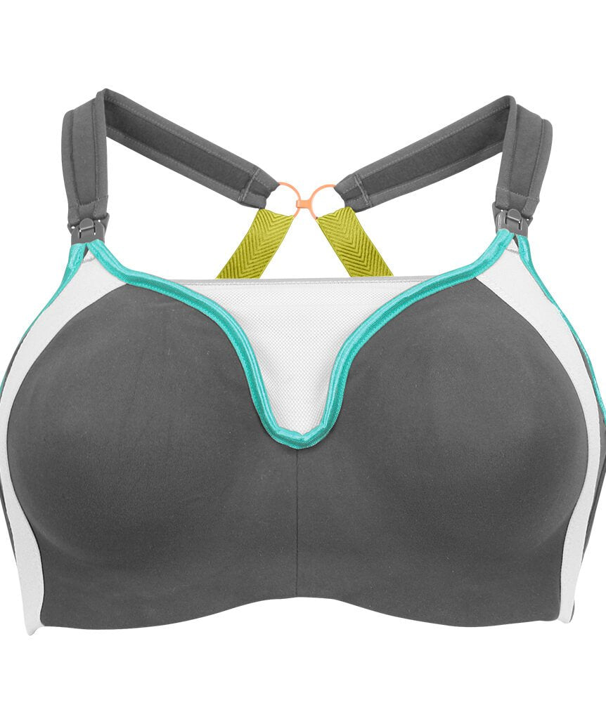 Cake Maternity Zest Maternity Bra w/ Flexi Wire High Impact Nursing Sports  Bra