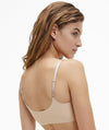 Calvin Klein Invisibles Comfort Lightly Lined Retro Bralette - Bare Bras