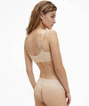 Calvin Klein Invisibles Comfort Lightly Lined Retro Bralette - Bare Bras