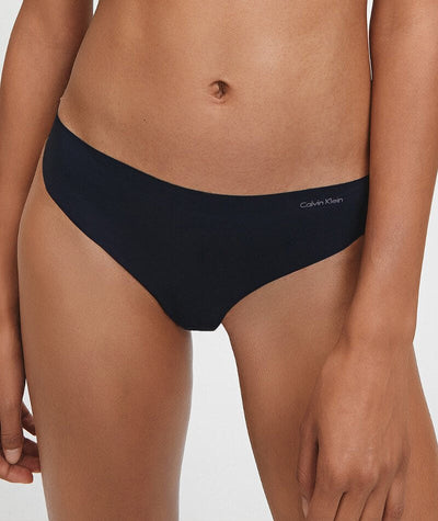 Calvin Klein Invisibles Thong - Black Knickers