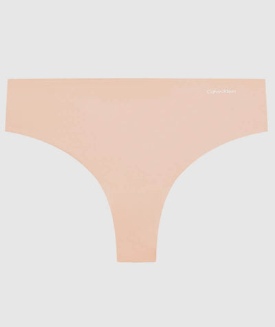 Calvin Klein Invisibles Thong - Light Caramel Knickers