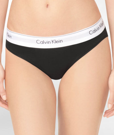 Calvin Klein Modern Cotton Bikini Brief - Black Knickers