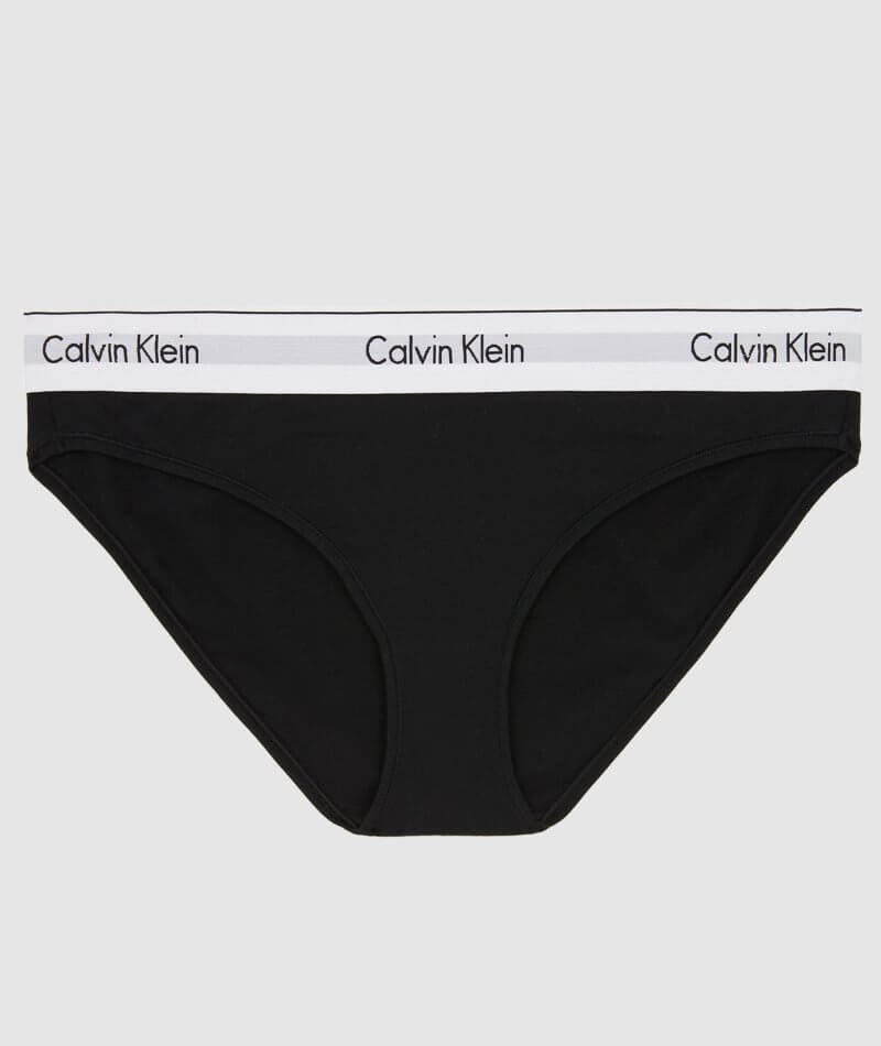 Calvin Klein Modern Cotton Bikini Brief - Black Knickers