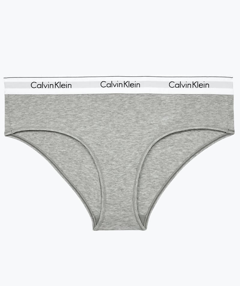 Calvin Klein Modern Cotton Plus Hipster Brief - Grey Heather