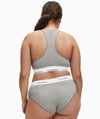 Calvin Klein Modern Cotton Plus Unlined Bralette - Grey Heather Bras