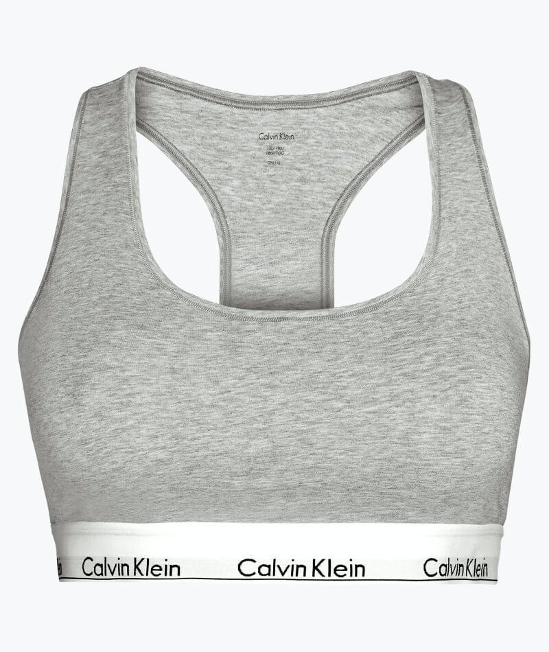 Calvin Klein, Modern Cotton Logo Bralette, Unlined Bralettes