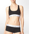 Calvin Klein Modern Cotton Unlined Bralette - Black Bras