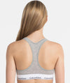 Calvin Klein Modern Cotton Unlined Bralette - Grey Heather Bras