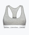 Calvin Klein Modern Cotton Unlined Bralette - Grey Heather Bras