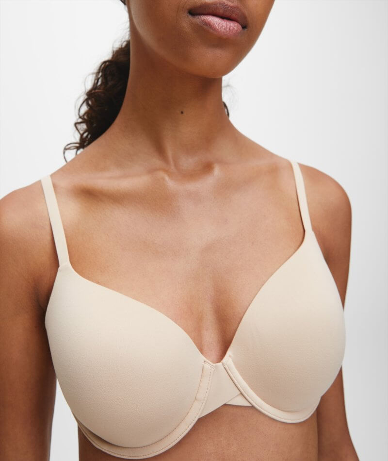Calvin Klein Perfectly Fit T-Shirt Bra Bare Curvy Bras, 45% OFF