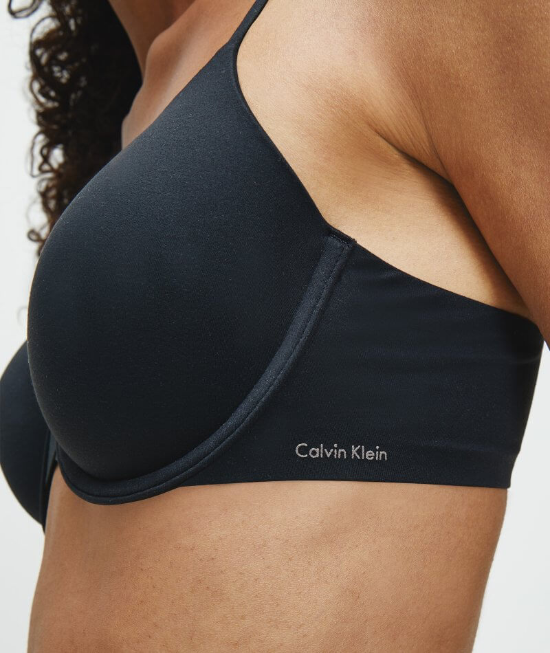 Calvin Klein Perfectly Fit T-Shirt Bra - Black Bras