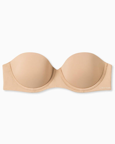 Calvin Klein Strapless Capsule Push Up Strapless Bra - Bare Bras