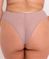 Curvy Kate Amaze High Waist Brazilian Brief - Mink Knickers