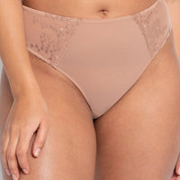 Curvy Kate Centre Stage Deep Thong - Latte