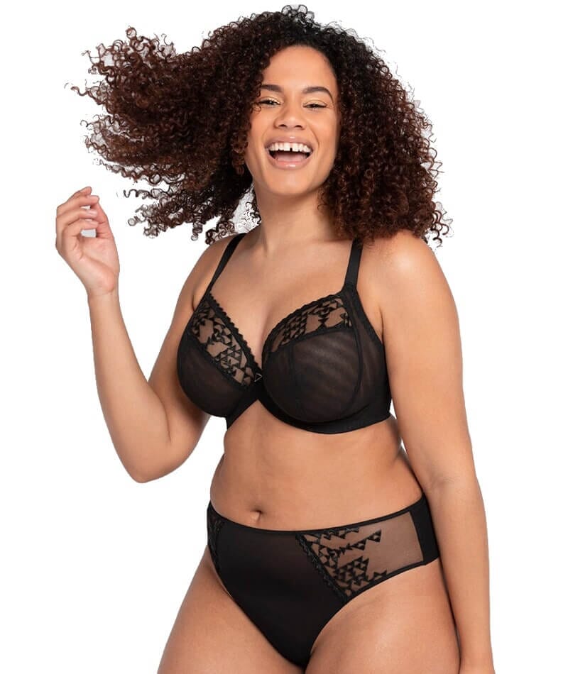 Curvy Kate Centre Stage Full Plunge Side Support Bra Turmeric