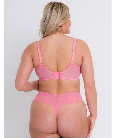 Curvy Kate Centre Stage Deep Thong - Pink Knickers