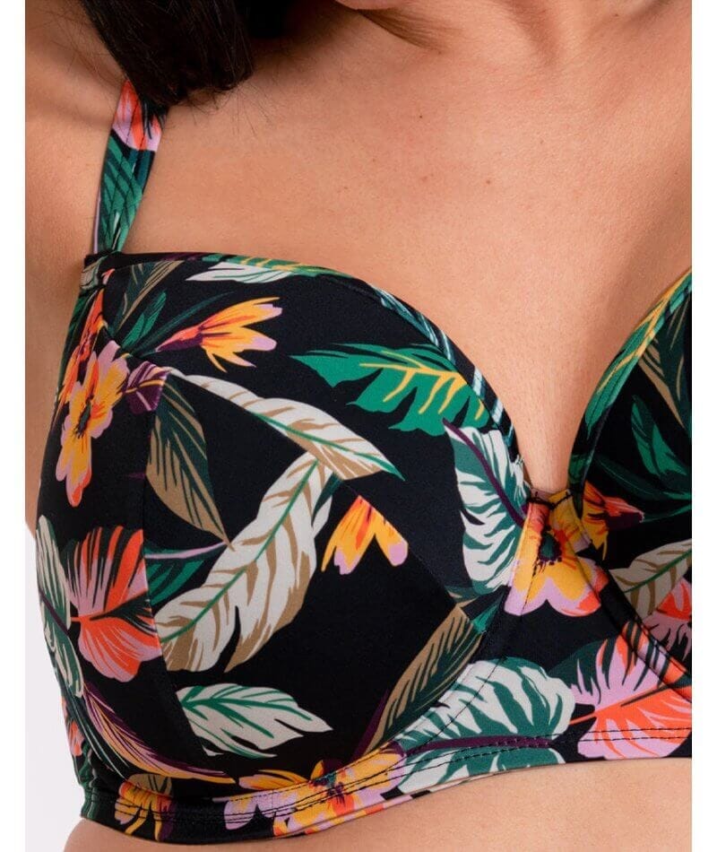 Curvy Kate Cuba Libre Balcony Bikini Top - Print Mix Swim