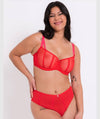 Curvy Kate Elementary Balcony Bra - Red/Pink Bras