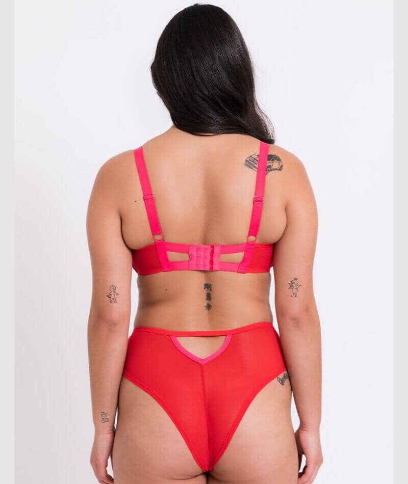Curvy Kate Elementary Balcony Bra - Red/Pink Bras