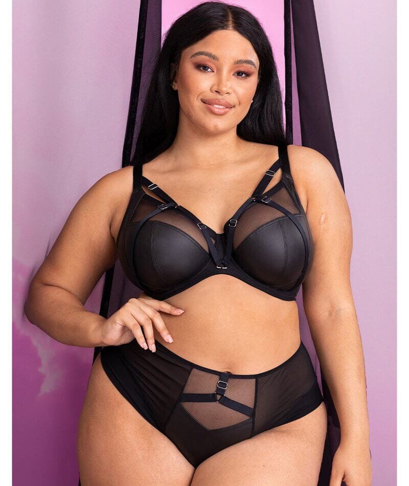 Curvy Kate Enclose Balcony Side Support Bra - Black Bras