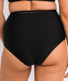 Curvy Kate First Class High Waist Bikini Bottom - Black Swim