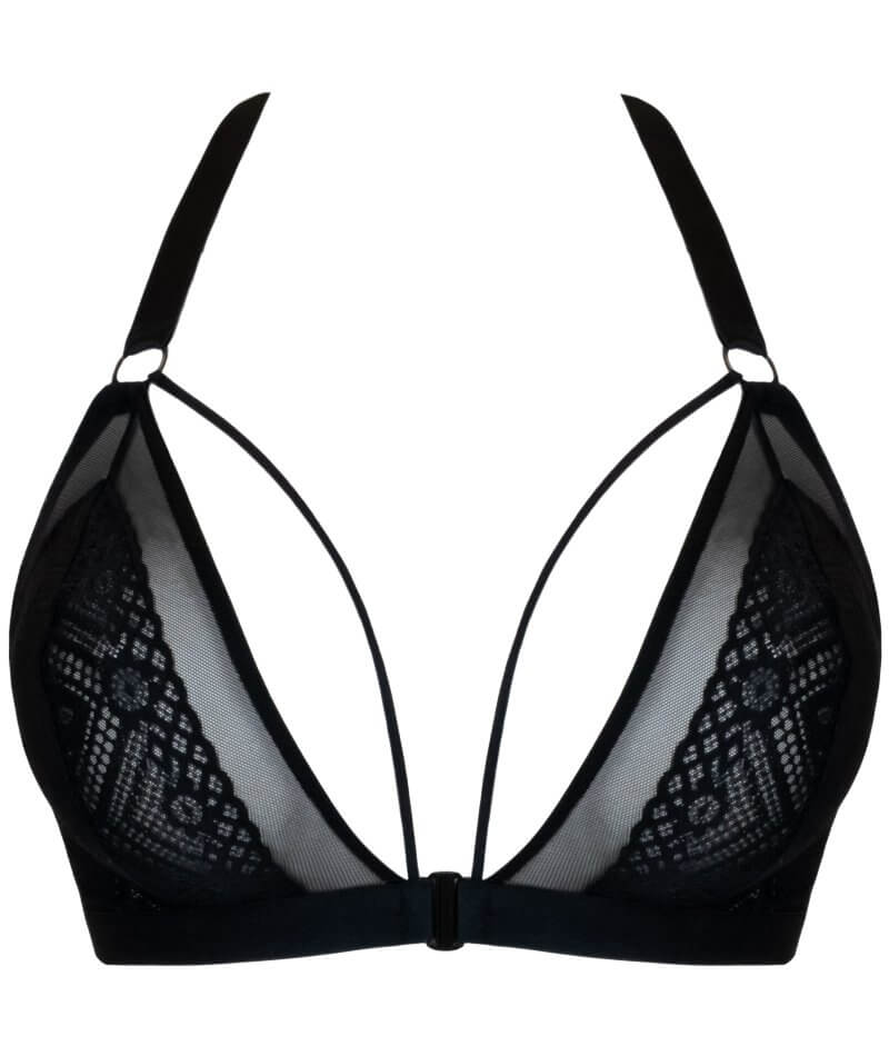 Curvy Kate Front and Centre Bralette - Black Bras