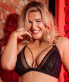 Curvy Kate Front and Centre Bralette - Black Bras