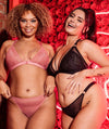 Curvy Kate Front and Centre Brazilian Brief - Black Knickers