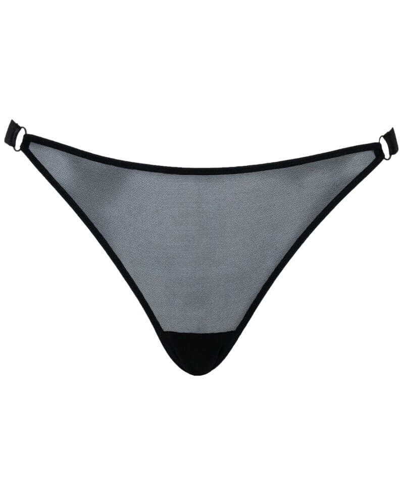 Curvy Kate Front and Centre Brazilian Brief - Black Knickers