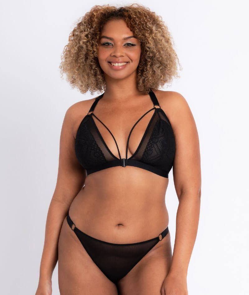 Sexy Plus Size Lingerie Sale Clearance UK Lace Tops+Briefs