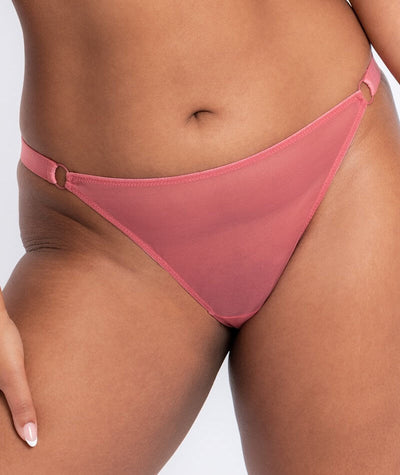 Curvy Kate Front and Centre Brazilian Brief - Rose Knickers