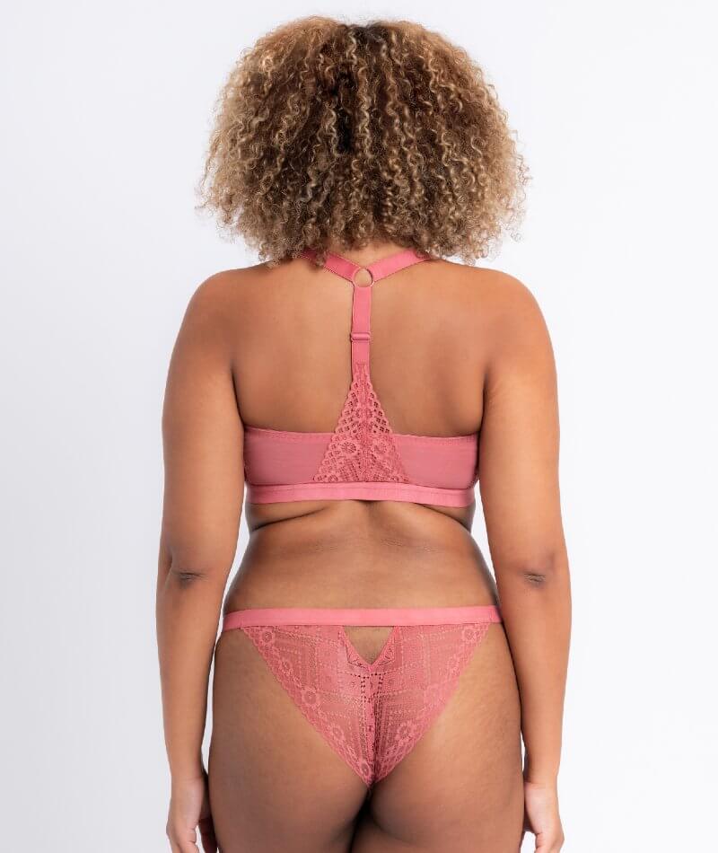 Curvy Kate Front and Centre Brazilian Brief - Rose Knickers
