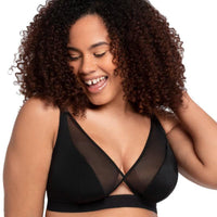 Curvy Kate Get Up and Chill Wire-free Bralette - Black